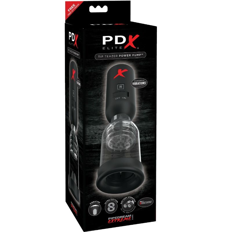 PDX ELITE - POMPE PUISSANTE TIP TEAZER PDX ELITE