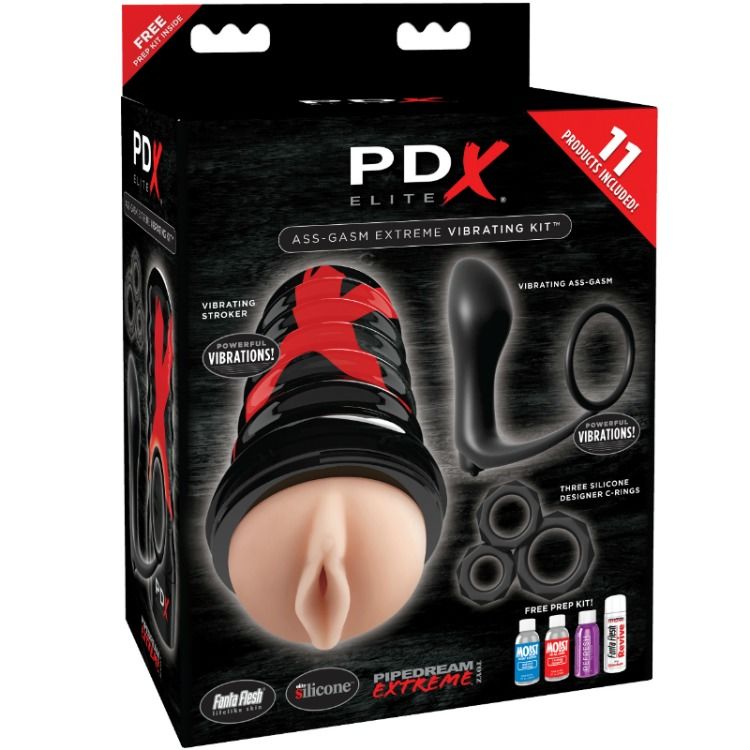PDX ELITE - KIT DEXPLOSION ASS-GASM CONCEPTION DU VAGIN PDX ELITE