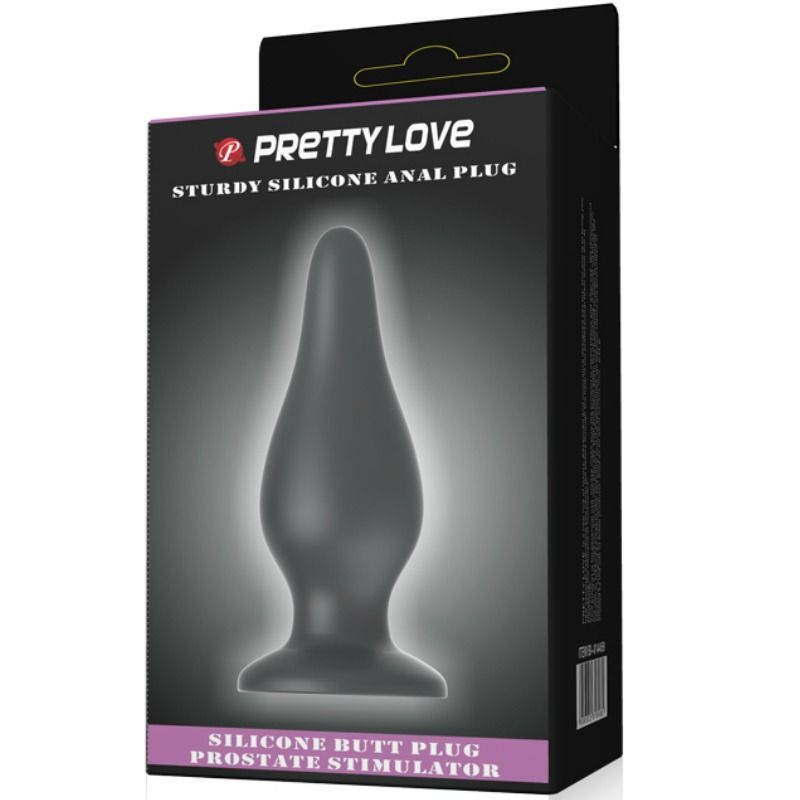 PRETTY LOVE - BOUCHON ERGONOMIQUE EN SILICONE 15.4 CM PRETTY LOVE BOTTOM