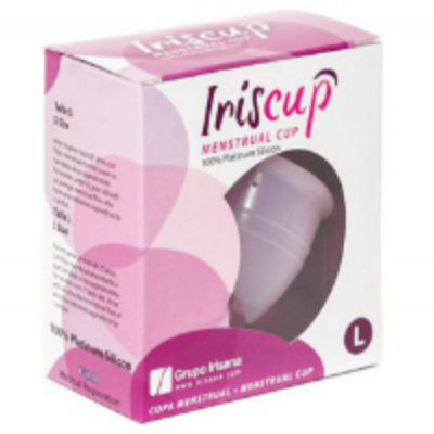IRISCUP - GRANDE TASSE DU MOIS ROSE + SAC STÉRILISATEUR OFFERT IRISCUP