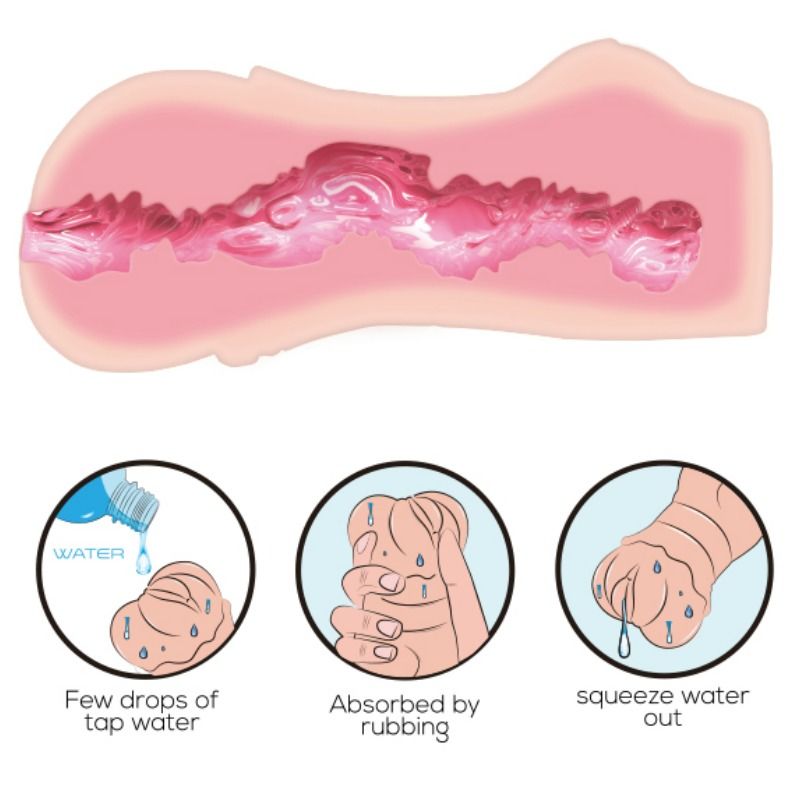 CRAZY BULL - MASTURBATEUR VAGIN  PEAU D'EAU CRAZY BULL