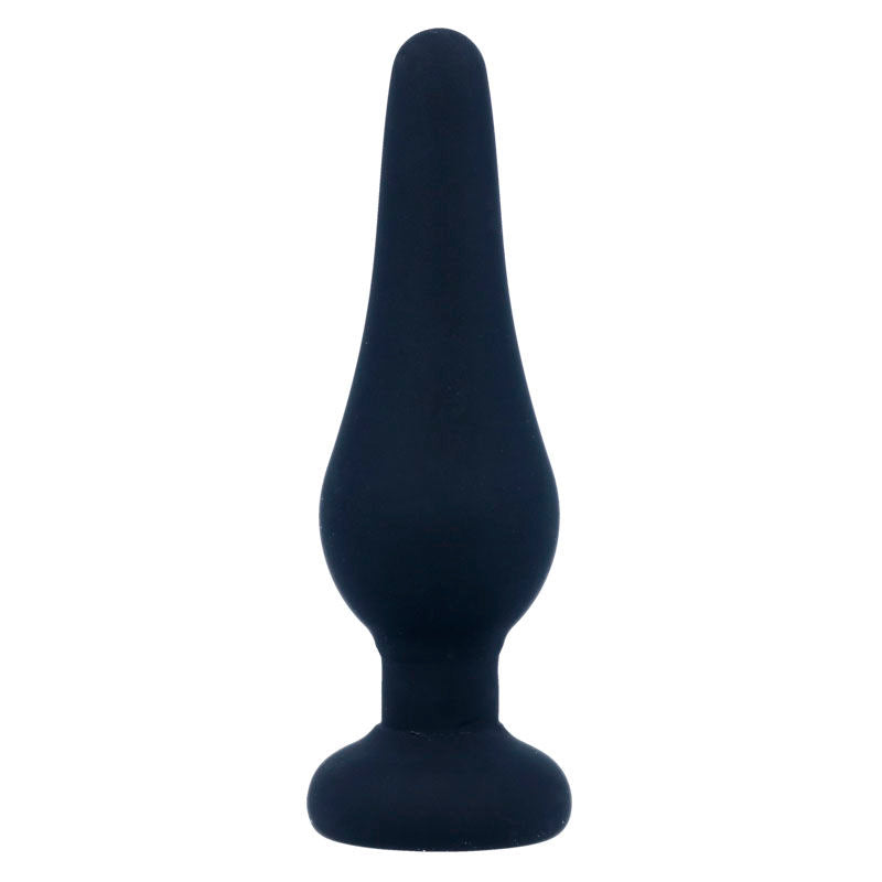 INTENSE - PLUG ANAL PIPO S SILICONE NOIR 9,8 CM INTENSE ANAL TOYS