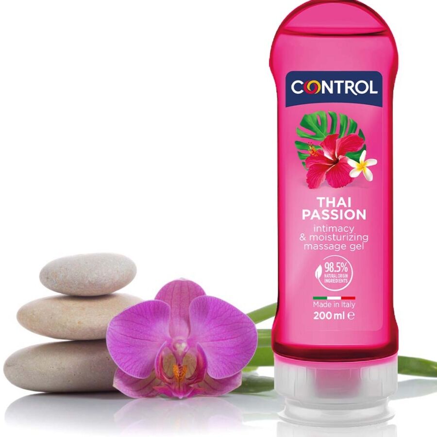 CONTROL - 2 EN 1 MASSAGE & PLAISIR THAI PASSION 200 ML CONTROL LUBES