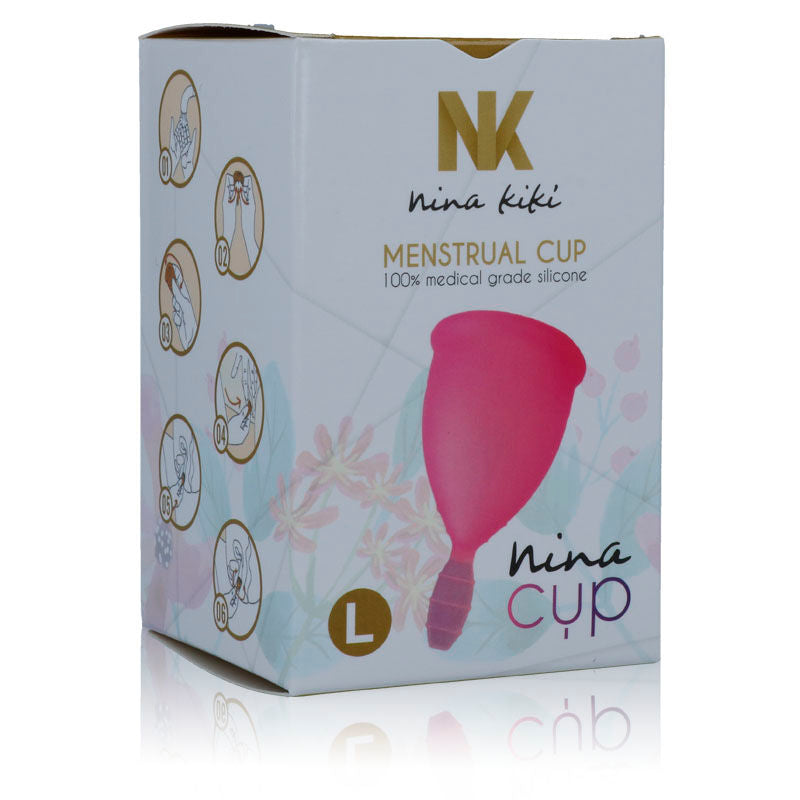 NINA KIKÍ - COUPE MENSTRUELLE ROSE - TAILLE L NINA KIKÍ