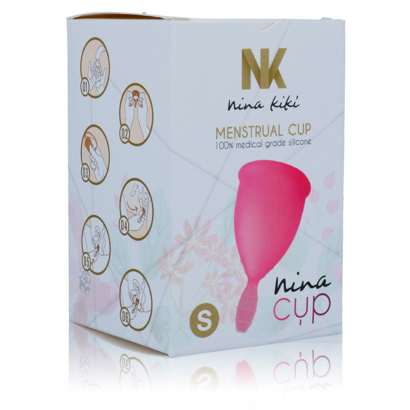 NINA KIKÍ - COUPE MENSTRUELLE ROSE - TAILLE S NINA KIKÍ
