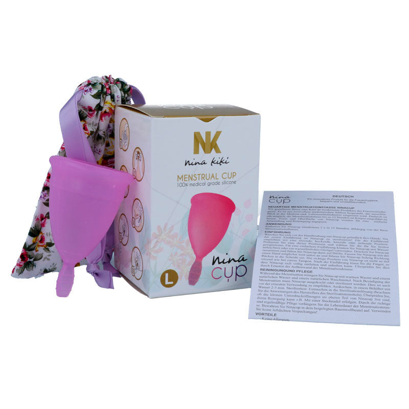 NINA KIKÍ - COUPE MENSTRUELLE VIOLET - TAILLE L NINA KIKÍ
