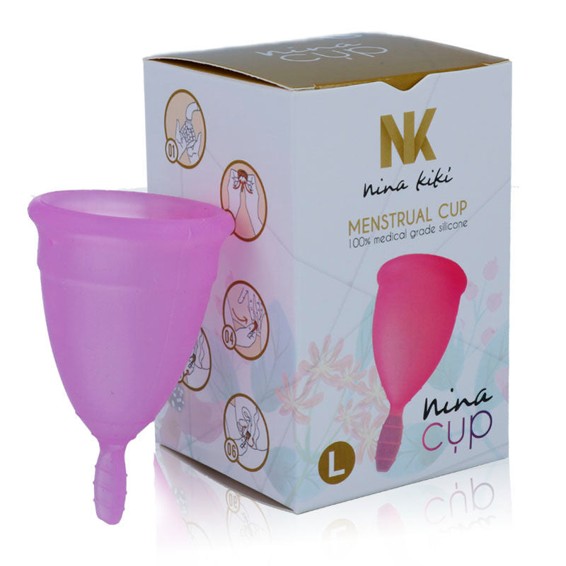 NINA KIKÍ - COUPE MENSTRUELLE VIOLET - TAILLE L NINA KIKÍ