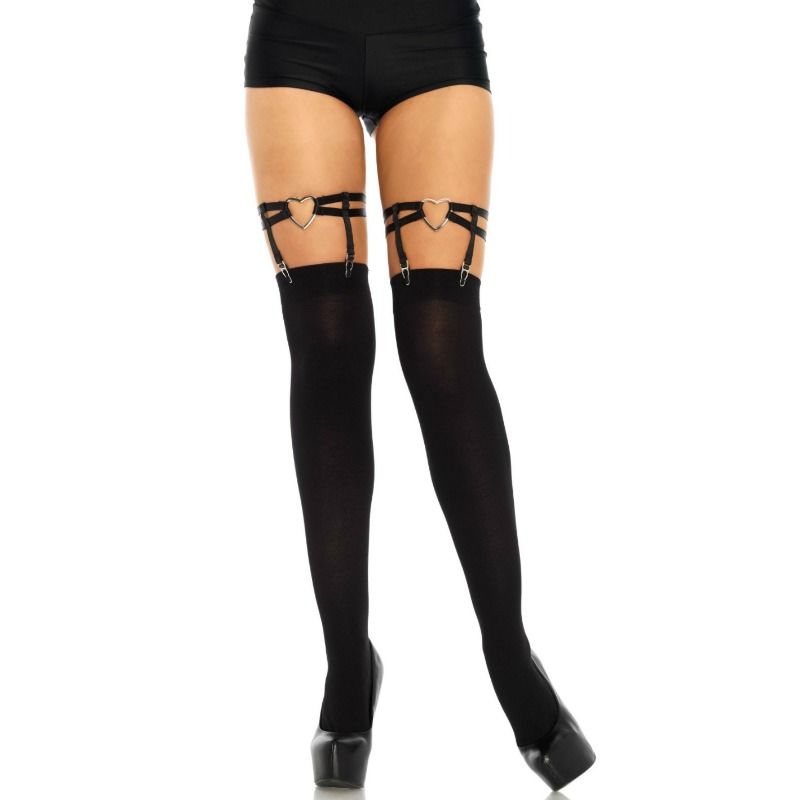 LEG AVENUE - JARRATIÈRES  DOUBLE SANGLE TAILLE UNIQUE LEG AVENUE HOSIERY