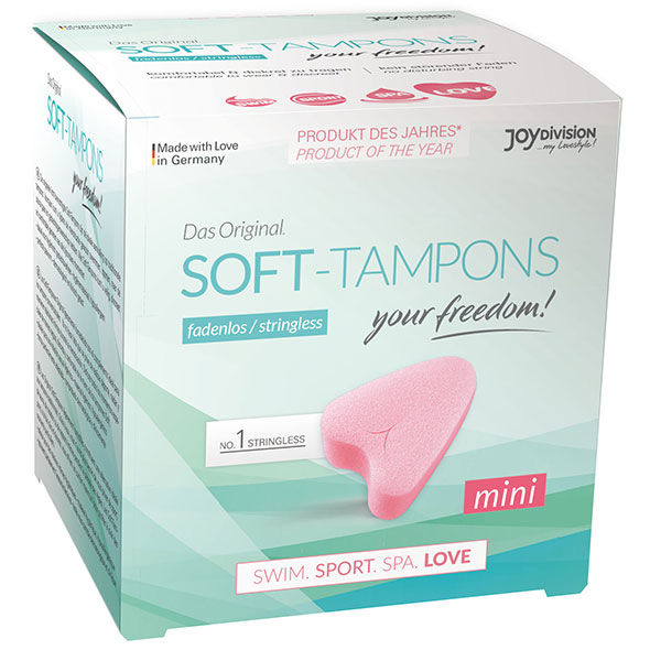 JOYDIVISION SOFT-TAMPONS - ORIGINAL SOFT-TAMPONS MINI 3 UDS JOYDIVISION SOFT-TAMPONS