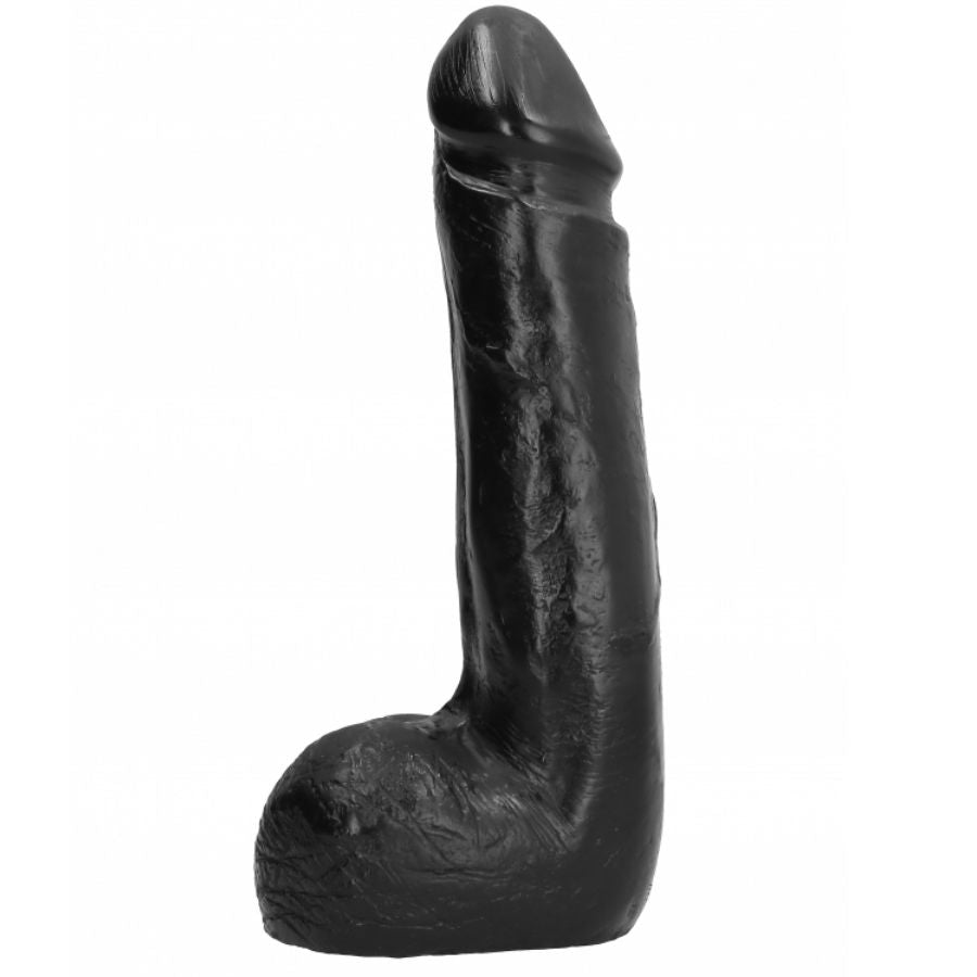 ALL BLACK - GODE RÉALISTE NOIR DOUX 20 CM ALL BLACK