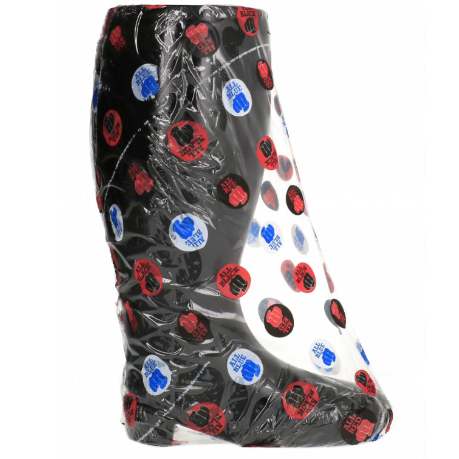 ALL BLACK - BOTTE DE FISTING SOUPLE GÉANTE 31 CM ALL BLACK