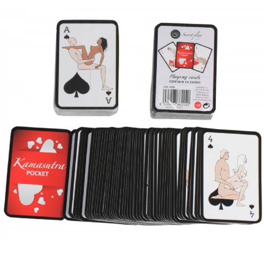 SECRETPLAY - CARTES À JOUER KAMASUTRA DE POCHE (ES/EN/PT/IT/FR/DE) SECRETPLAY 100% GAMES