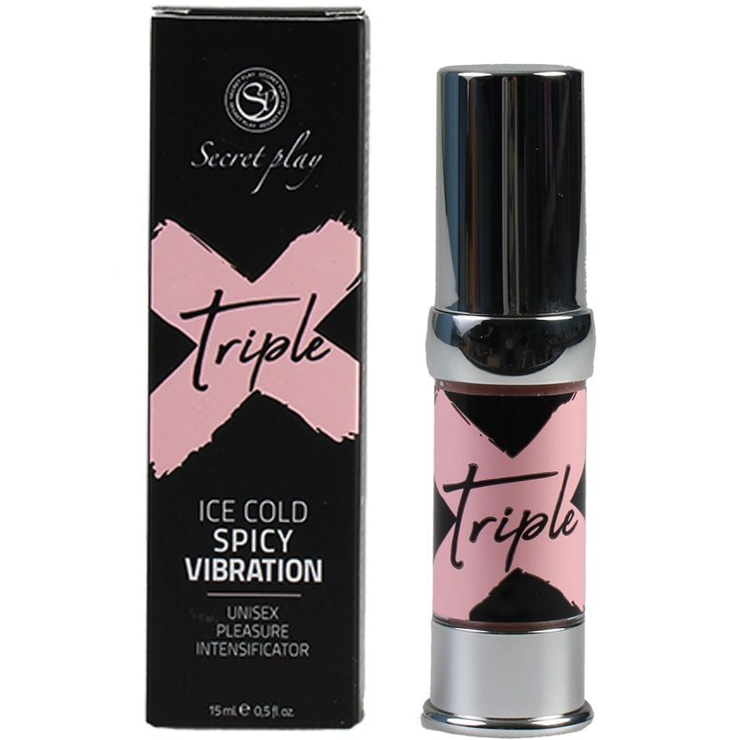 SECRETPLAY - TRIPLE X UNISEX PLEASURE INTENSIFICATOR SECRETPLAY COSMETIC