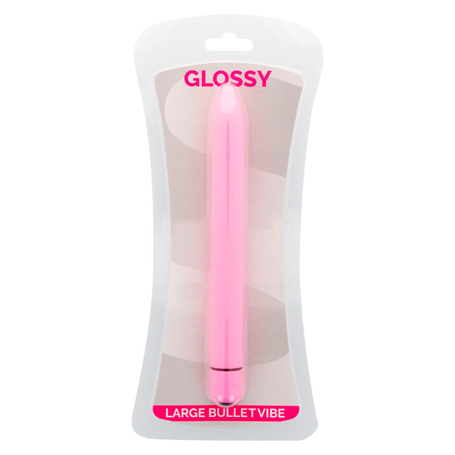 GLOSSY SLIM - VIBRATEUR ROSE GLOSSY