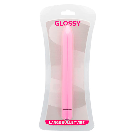 GLOSSY SLIM - VIBRATEUR ROSE GLOSSY