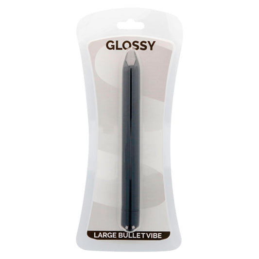 GLOSSY - VIBRATEUR SLIM NOIR GLOSSY