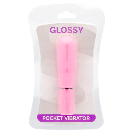 GLOSSY - VIBRATEUR DE POCHE DEEP ROSE GLOSSY