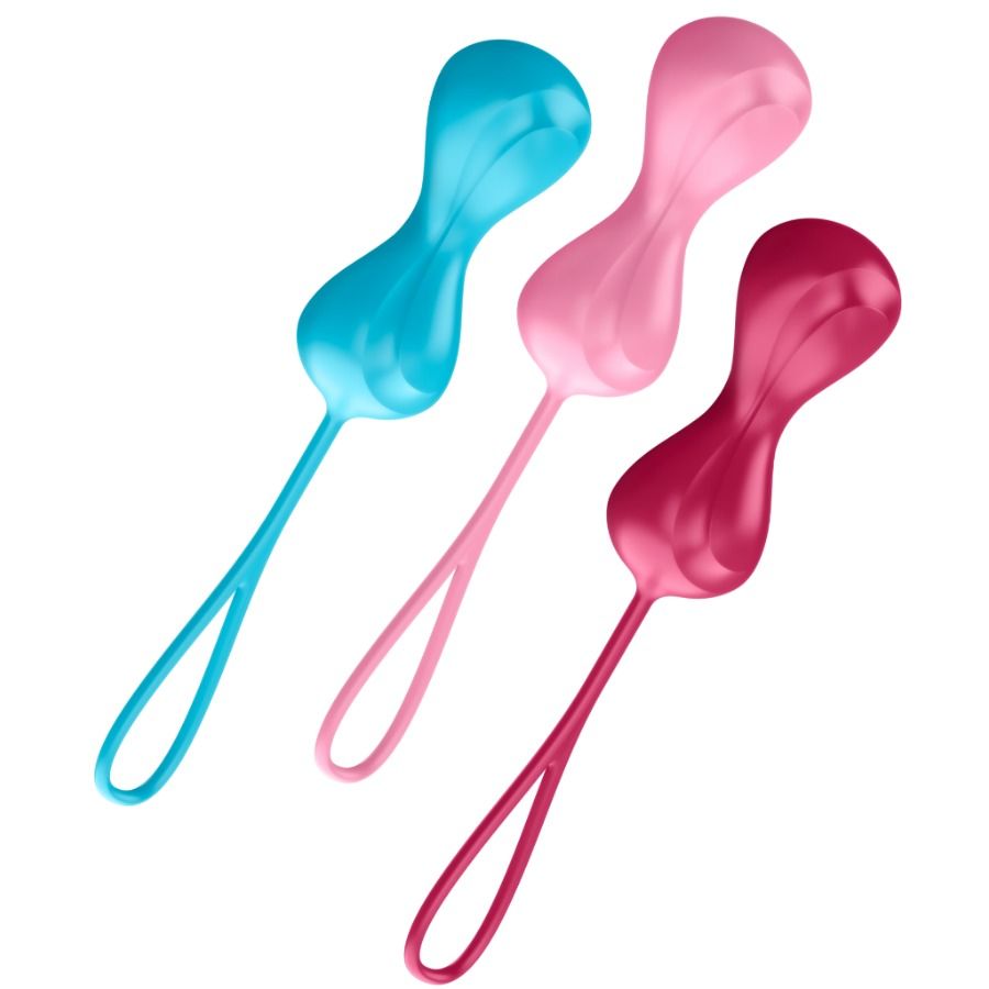 SATISFYER - ENSEMBLE ENTRAÎNEMENT LOVEBALLS 1 SATISFYER BALLS