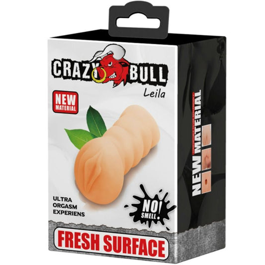 CRAZY BULL - MASTURBATEUR VAGIN LEILA 13.5 CM CRAZY BULL