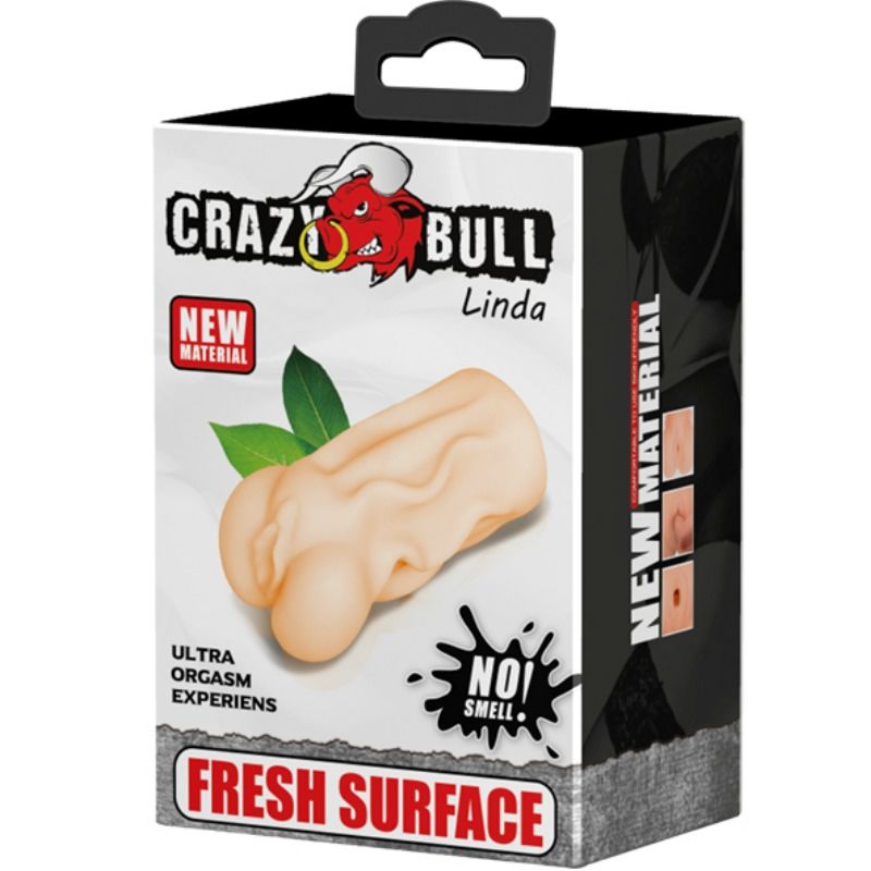 CRAZY BULL - MASTURBATEUR VAGIN LINDA 13.7 CM CRAZY BULL