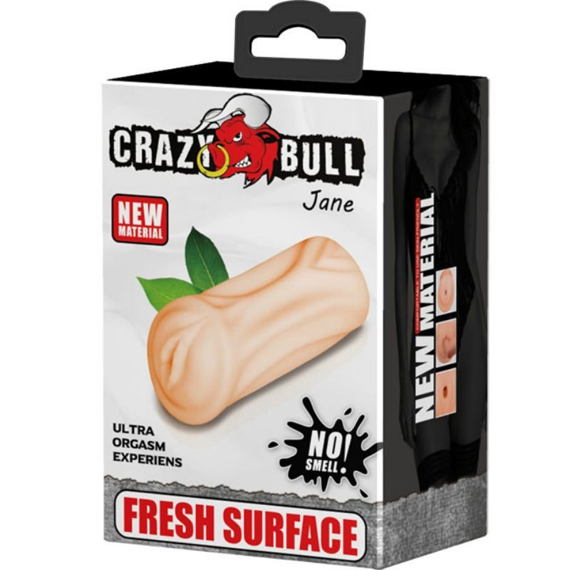 CRAZY BULL - MASTURBATEUR VAGIN JANE 13.5 CM CRAZY BULL