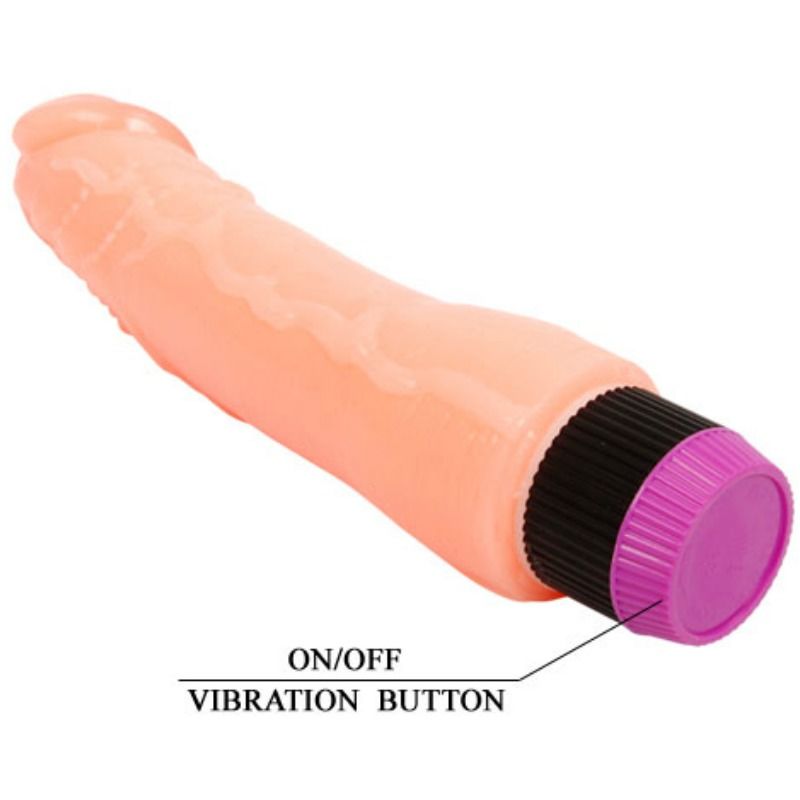BAILE - VIBRATEUR NATUREL FLEXIBLE RÉALISTE 24 CM BAILE VIBRATORS