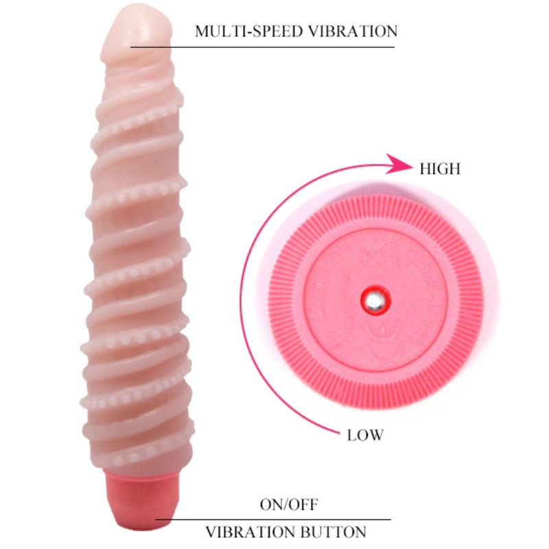 BAILE - VIBRATEUR SPIRALE SENSUELLE FLEXI VIBE 19.5 CM BAILE VIBRATORS