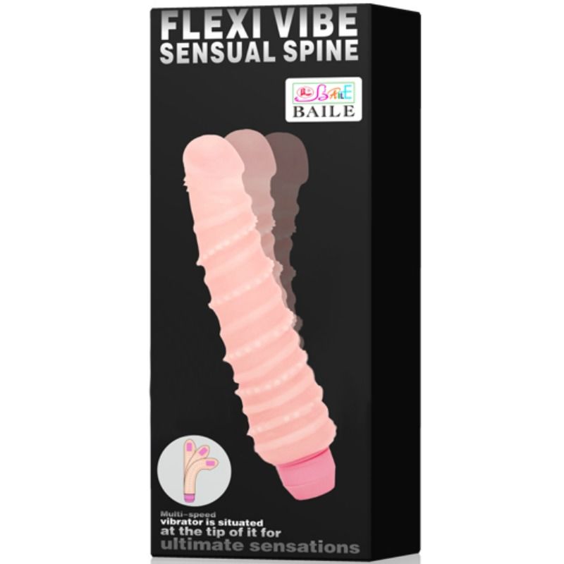 BAILE - VIBRATEUR SPIRALE SENSUELLE FLEXI VIBE 19.5 CM BAILE VIBRATORS