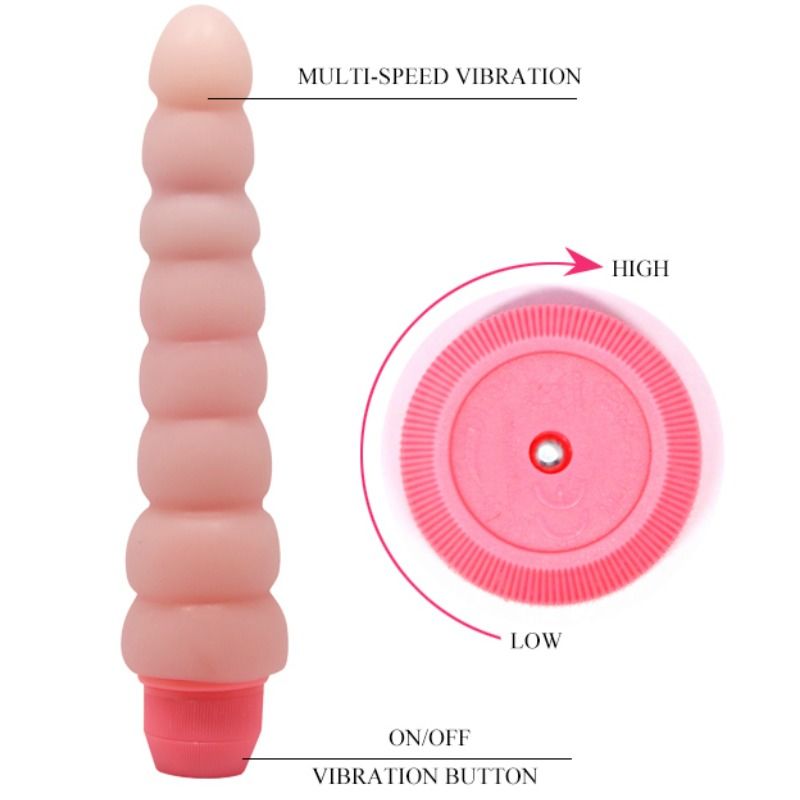 BAILE - VIBRATEUR FLEXIBLE FLEXI VIBE SENSUAL SPINE 19 CM BAILE