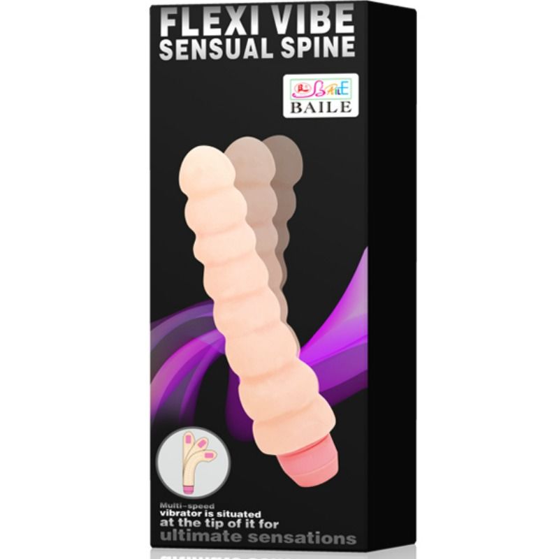 BAILE - VIBRATEUR FLEXIBLE FLEXI VIBE SENSUAL SPINE 19 CM BAILE