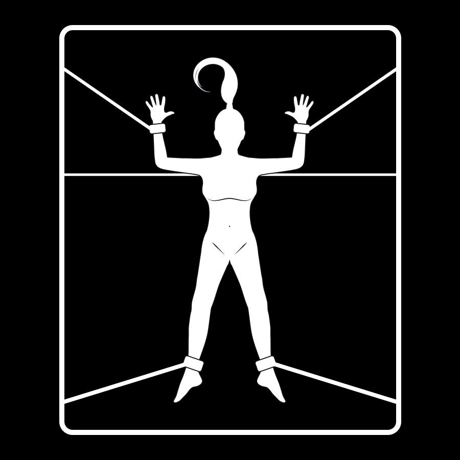 FETISH SUBMISSIVE - ENSEMBLE DE MENOTTES ET LIENS AVEC DOUBLURE EN NOPRÈNE FETISH SUBMISSIVE BONDAGE