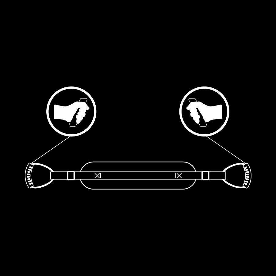 FETISH SUBMISSIVE - HARNAIS STYLE CHIEN AVEC DOUBLURE EN NOPRÈNE FETISH SUBMISSIVE BONDAGE