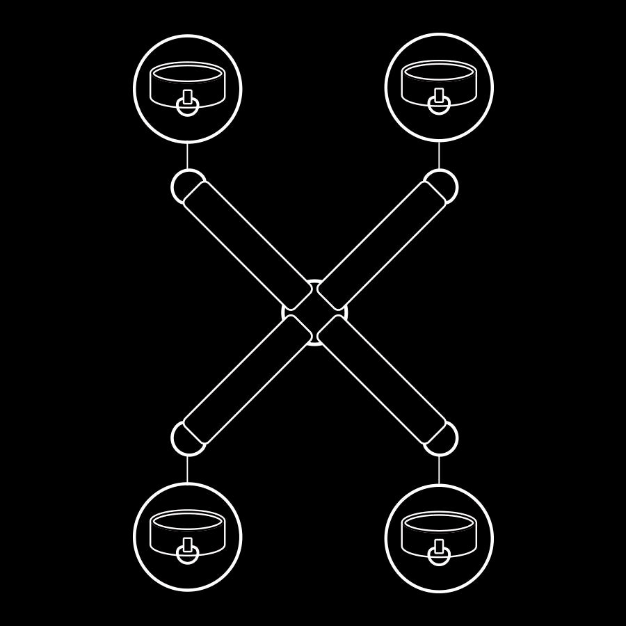 FETISH SUBMISSIVE - UNION DE MENOTTES EN CUIR VÉGAN FETISH SUBMISSIVE BONDAGE