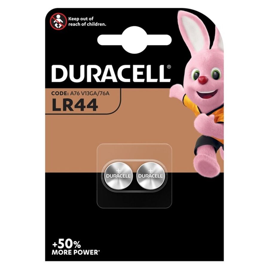 DURACELL - PILE LR44 1,5V 2 UNITÉS DURACELL