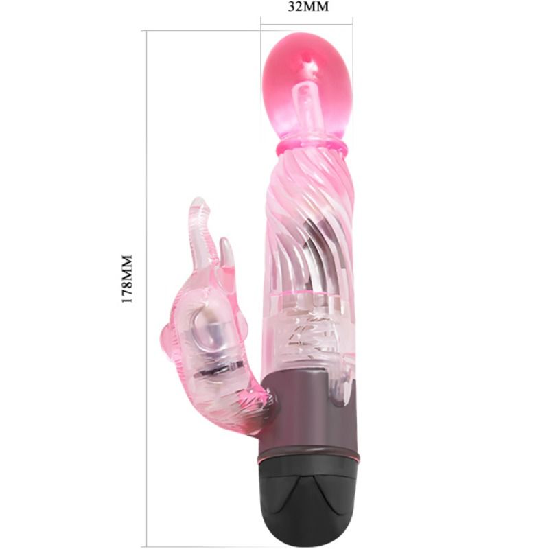 BAILE - VOUS OFFRIR UNE SORTE DE VIBRATEUR AMANT AVEC RABBIT ROSE 10 MODES BAILE VIBRATORS