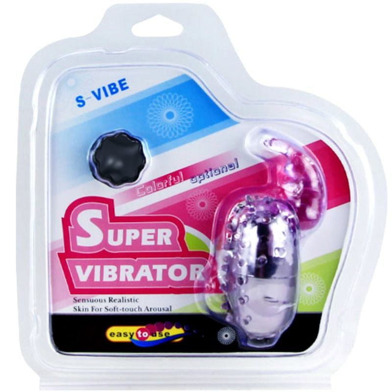 BAILE - SUPER VIBRATEUR OEUF VIBRANT AVEC STIMULATEUR BAILE STIMULATING