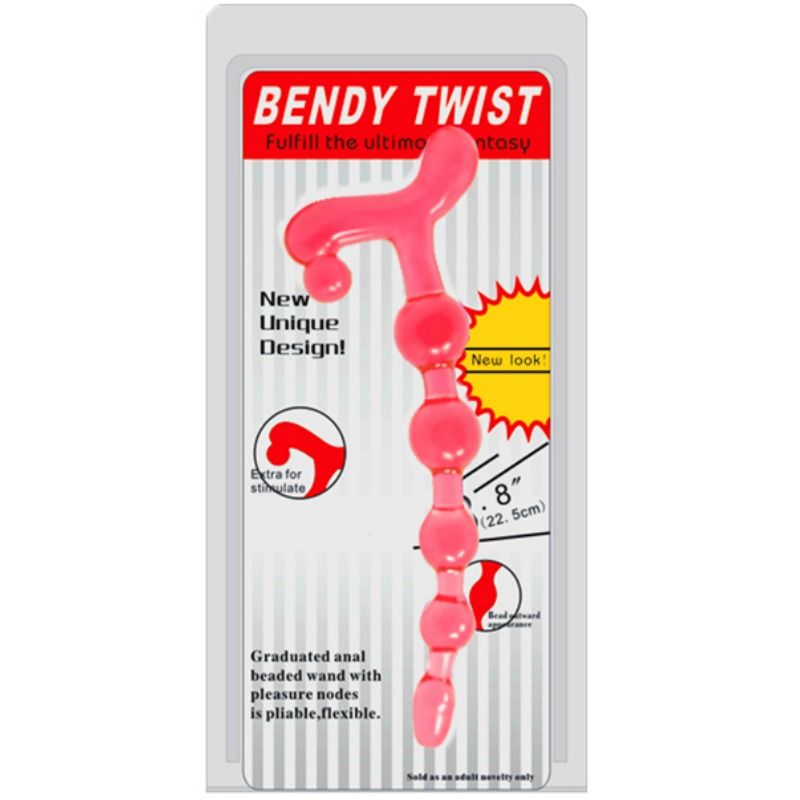 BAILE - BALLES ANAL ROUGES BENDY TWIST BAILE ANAL