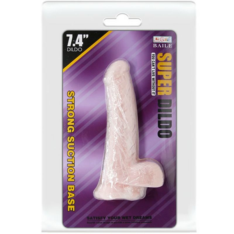 BAILE - GODE NATUREL SUPER RÉALISTE 18.8 CM BAILE DILDOS