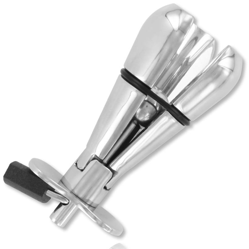 METAL HARD - PLUG ANAL EN AVEC SERRURE METAL HARD
