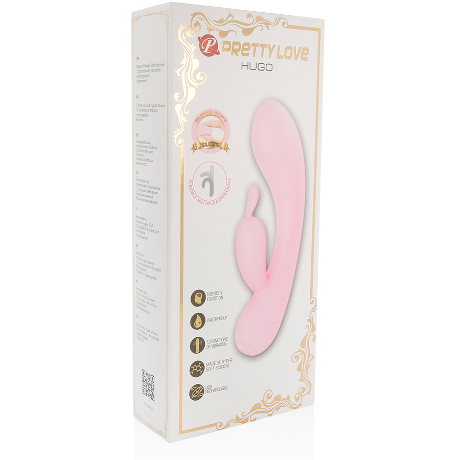 PRETTY LOVE - SMART VIBRATEUR AVEC OREILLES HUGO RABBIT PRETTY LOVE