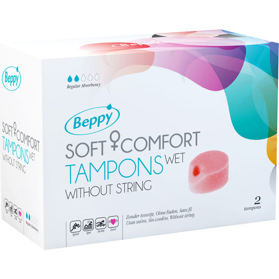 BEPPY - TAMPONS SOFT CONFORT HUMIDE 2 UNITÉS BEPPY