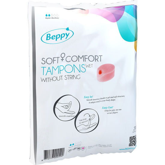 BEPPY - TAMPONS SOFT CONFORT HUMIDE 30 UNITÉS BEPPY