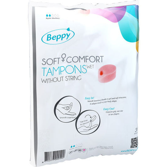 BEPPY - TAMPONS SOFT CONFORT HUMIDE 30 UNITÉS BEPPY