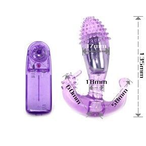 BAILE - STIMULATEUR VAGINAL ET ANAL AVEC VIBRATION BAILE