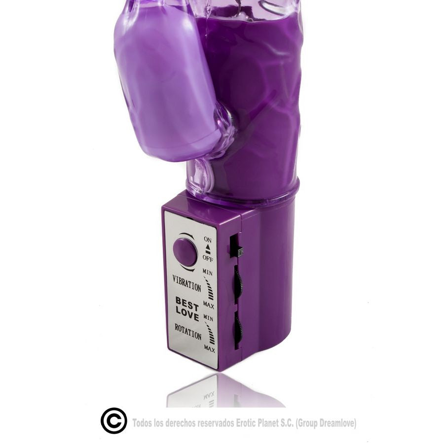 BAILE - ROTATEUR DE LAPIN LILAS AVEC SUPERSTIMULATEUR BAILE ROTATIONS