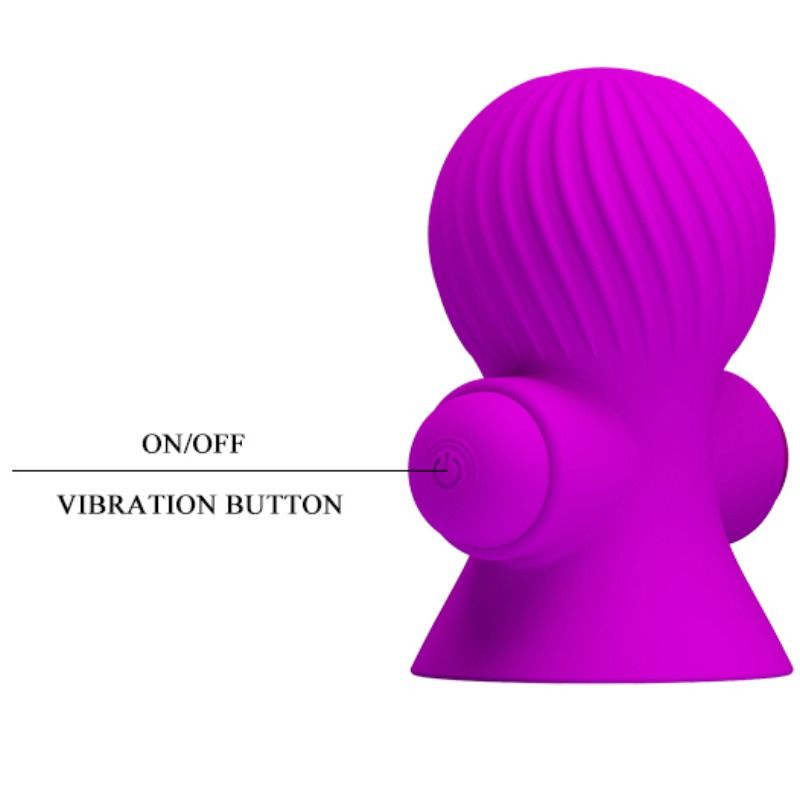 PRETTY LOVE - STIMULATEURS DE NIPPLE 12 MODES VIBRATION LILAS PRETTY LOVE SMART
