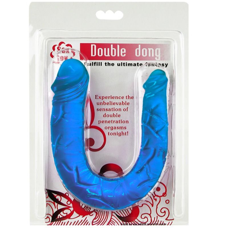 BAILE - DOUBLE DONG DOUBLE GODE BLEU BAILE DILDOS