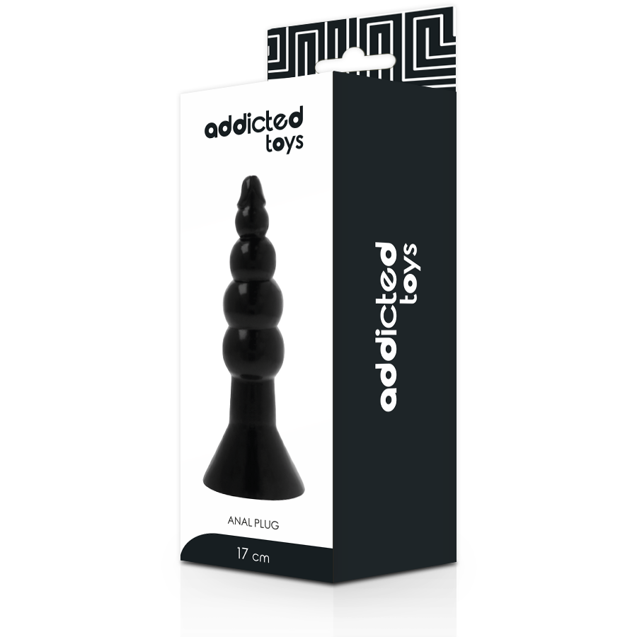 ADDICTED TOYS - PLUG ANAL 17 CM NOIR ADDICTED TOYS