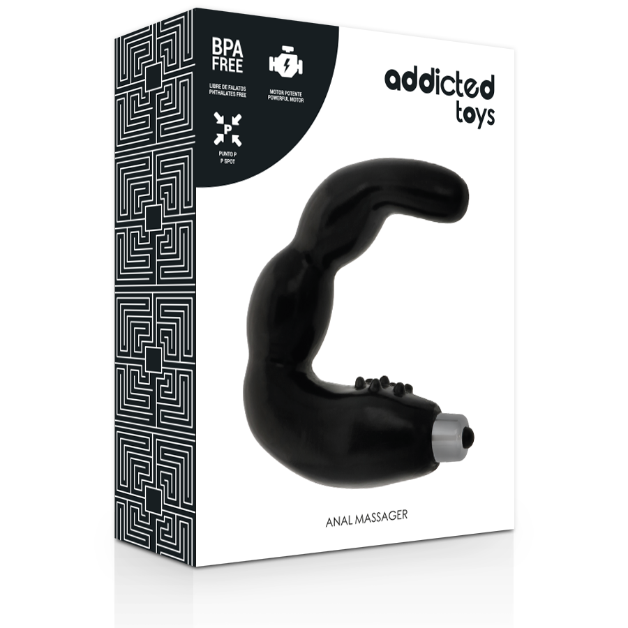 ADDICTED TOYS - MASSEUR ANAL DE PROSTATE VIBRATION ADDICTED TOYS