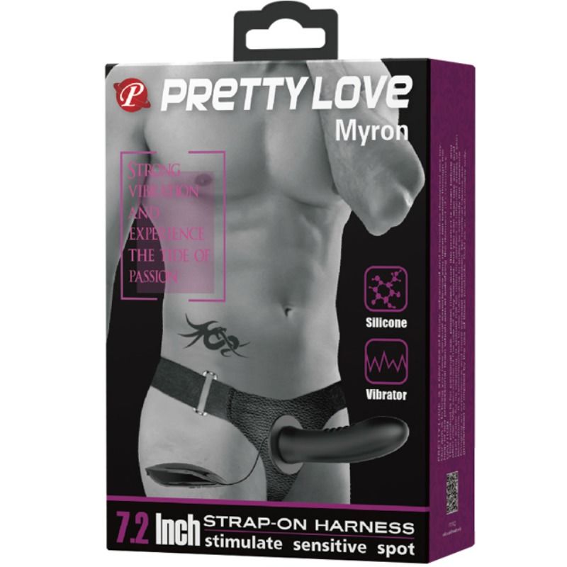 PRETTY LOVE - MYRON AVEC VIBRATION ET GODE CREUX PRETTY LOVE